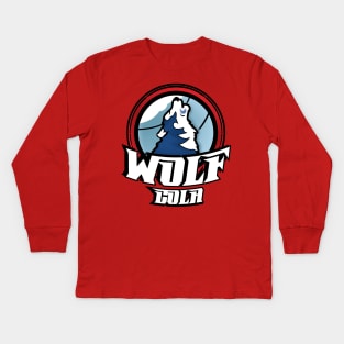 Wolf Cola - Always Sunny Kids Long Sleeve T-Shirt